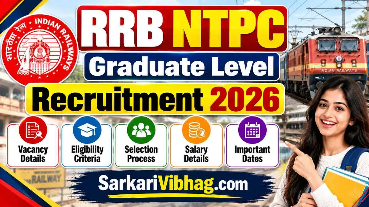 RRB NTPC Graduate Level Notification 2026