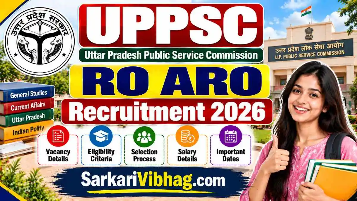 UPPSC RO ARO Notification 2026 SarkariVibhag.com
