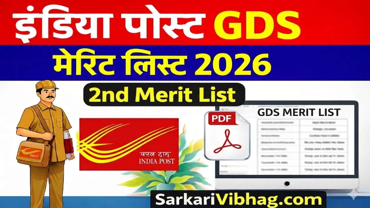 India Post GDS 2nd Merit List 2026 – Download Link