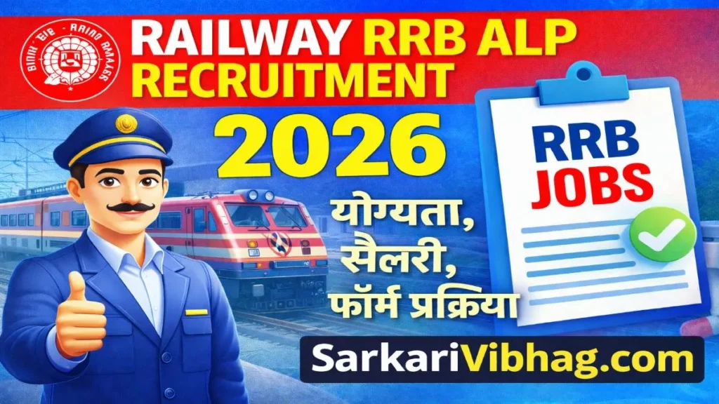 Railway RRB ALP Notification 2026 PDF SarkariVibhag.com