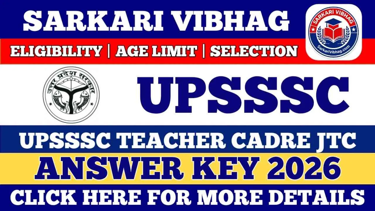 UPSSSC-Teacher-Cadre-JTC-Answer-Key-2026-PDF-SarkariVibhag.com